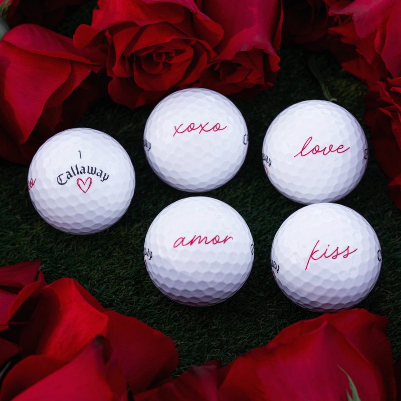 Callaway | Golf Balls | Supersoft | White Love Logo | Logos