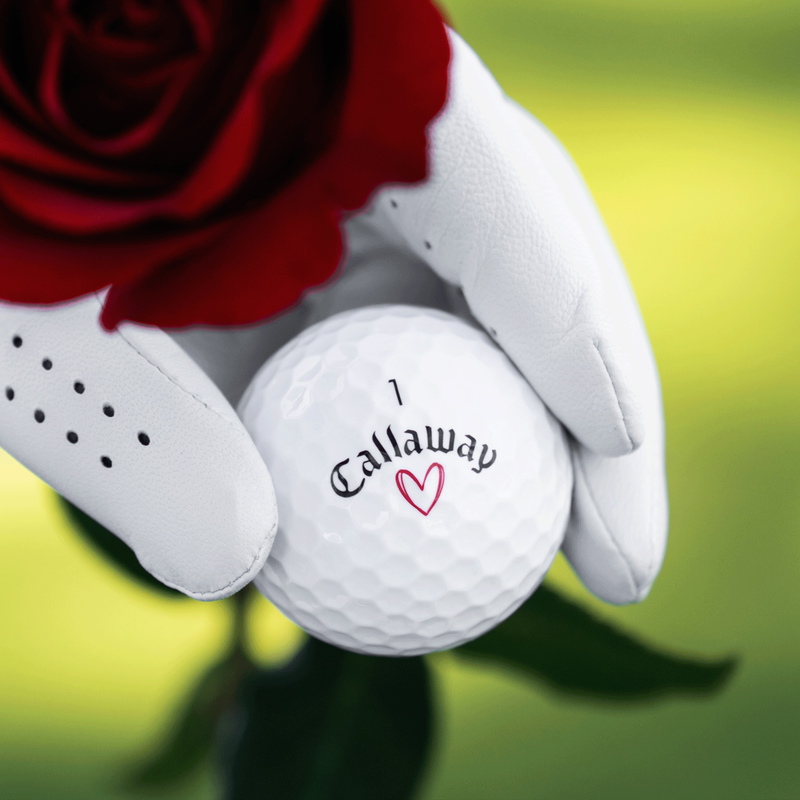Callaway | Golf Balls | Supersoft | White Love Logo | Outside