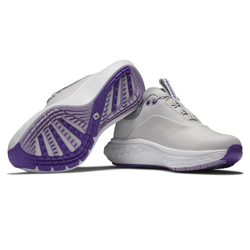 Footjoy | 97809 | Quantum | Grey / White / Purple