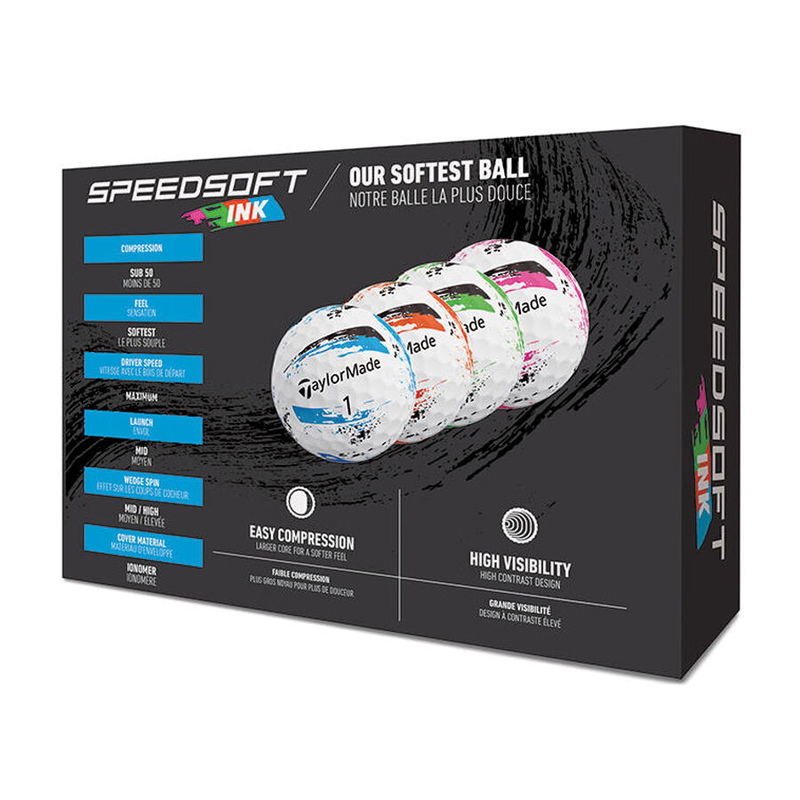 Taylormade | M1031801 | Speed Soft Ink | Multipack | 2025