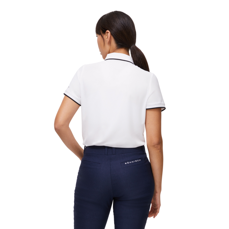 Rohnisch | 111519 | Miriam Poloshirt | White