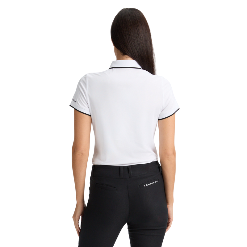 Rohnisch | 111519 | Miriam Poloshirt | White