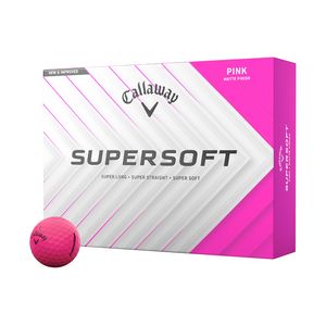 Callaway | Supersoft | Matte Pink | Golf Balls | 2025