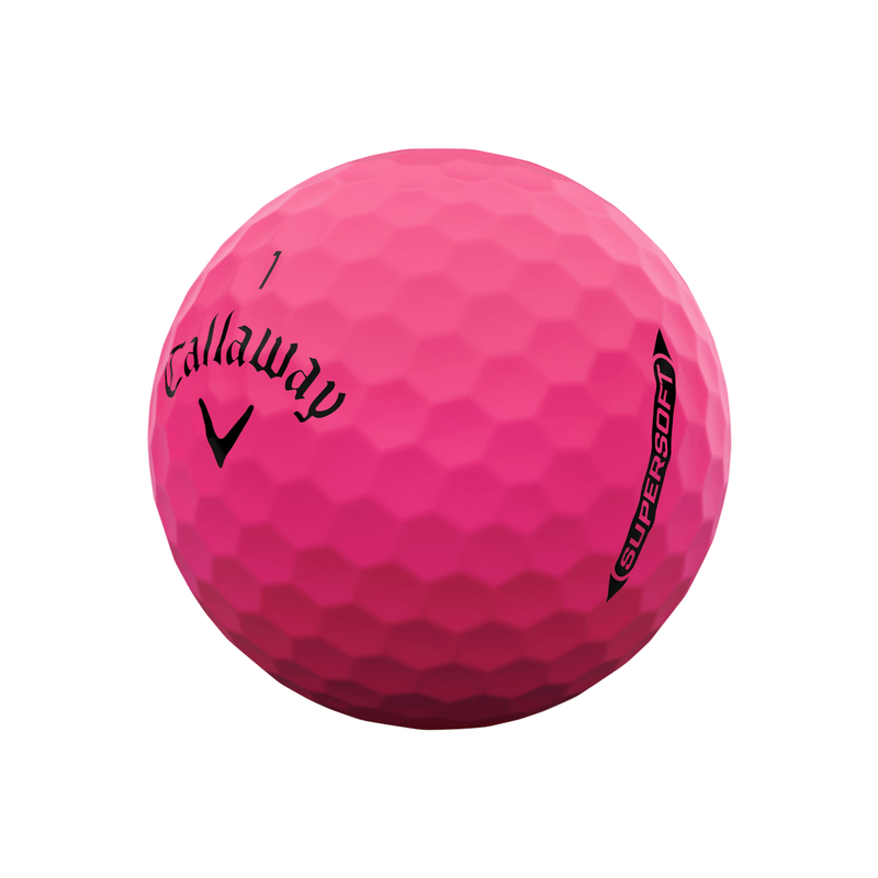 Supersoft | Matte | Pink | Golf Balls | 2025