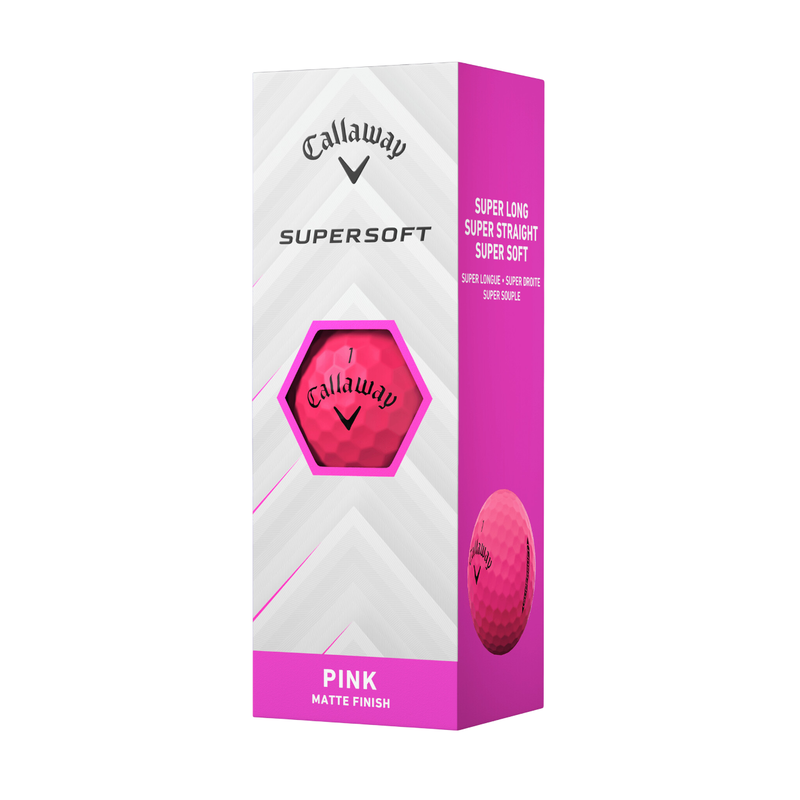 Supersoft | Matte | Pink | Golf Balls | 2025