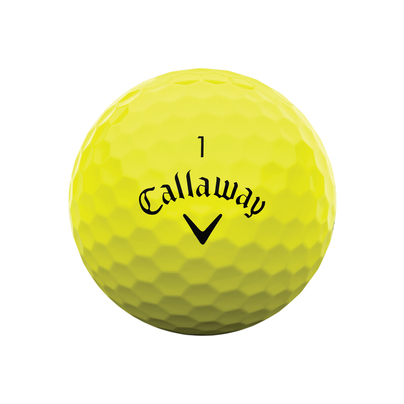 Warbird | Distance+ | Yellow | Golf Balls | 2025