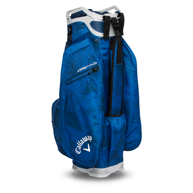 Callaway | A00501 | Org 14 | HD | 25 | Cart Bag | Blue Palms / Light grey | Side