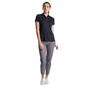 Peter Millar | LE0EK10S | Button Polo | Black