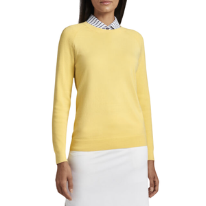 Peter Millar | LS22ES12 | Ladies | Sport Raglan Crew | Daisy