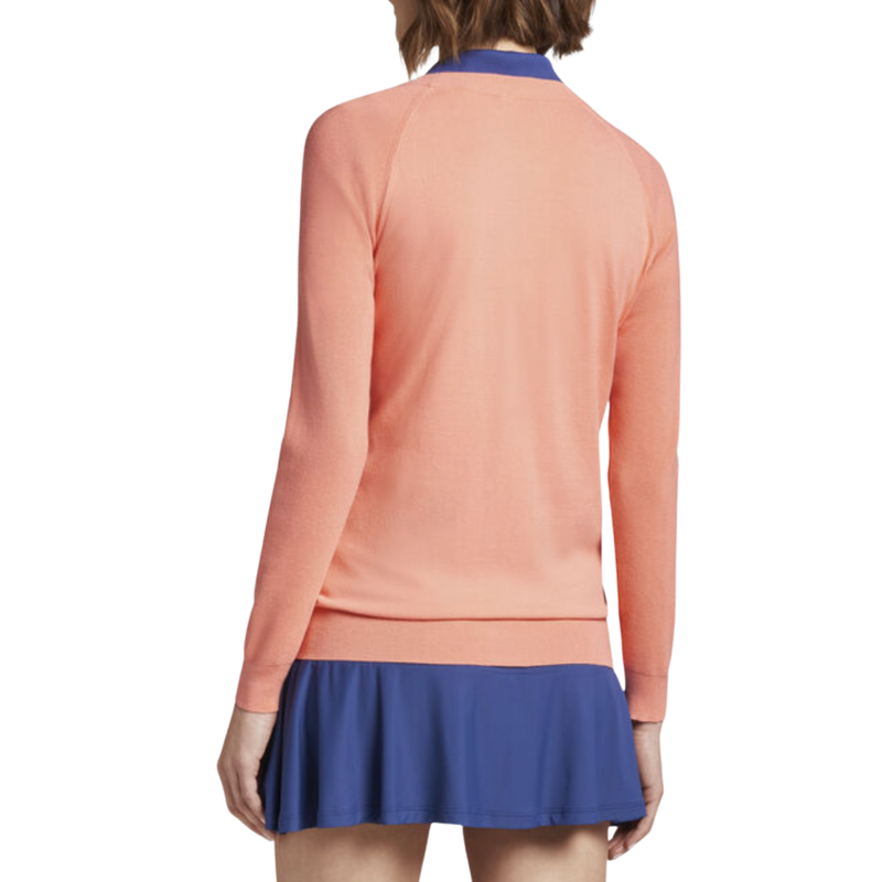 Peter Millar | LS22ES12 | Ladies | Sport Raglan Crew | Saffron