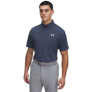 Under Armour | 1390123-044 | T2G Pique Polo | Downpour Gray