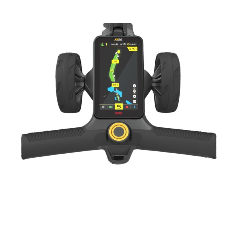 Powakaddy | CT12 | Touchscreen GPS | Golf Trolley | EBS | XL Battery