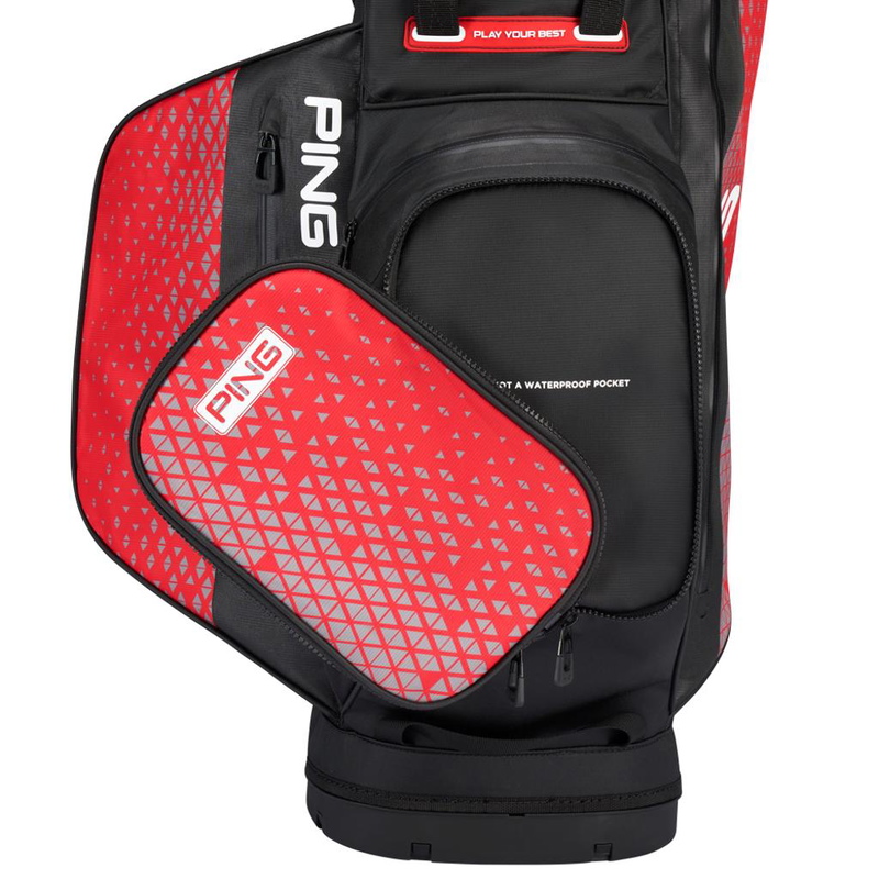 Ping | Hoofer Monsoon | Standbag | Black / Red | 36417-07 | Balls