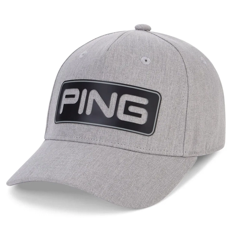 Ping | P03643-777 | TOUR CLASSIC CAP | Heather Grey