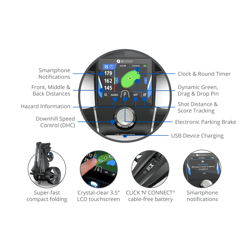 Motocaddy | M5 GPS | DHC 2025 with Ultra  Lithium Battery