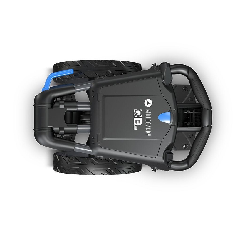 Motocaddy | QB2 | Push Trolley | Black / Blue