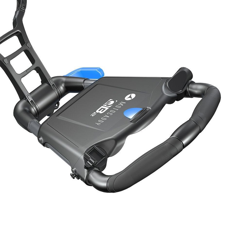 Motocaddy | QB2 | Push Trolley | Black / Blue