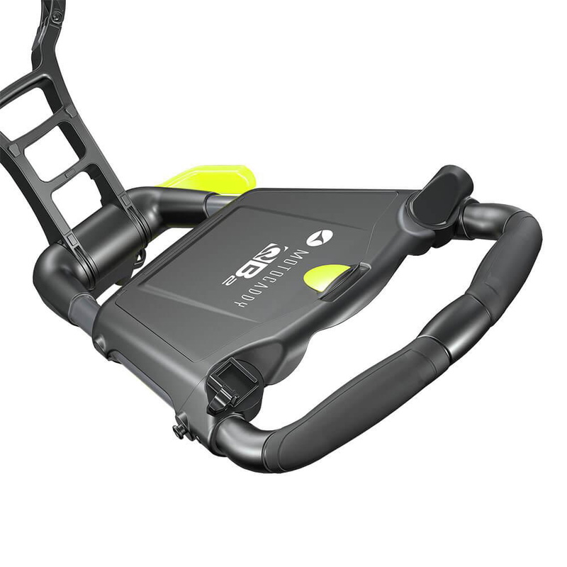 Motocaddy | QB2 | Push Trolley | Black / Lime