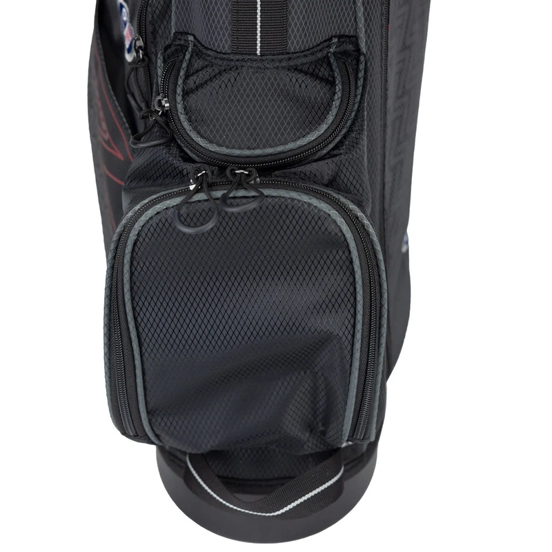 US Kids | 60" Inch | 5 Club Standbag Set | UltraLight | Black / Red | Pocket