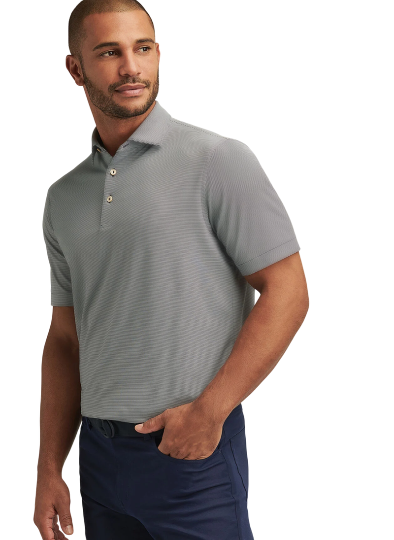 Peter Millar | ME0EK11S | Mens | Jubilee Performance Jersey Polo | Navy