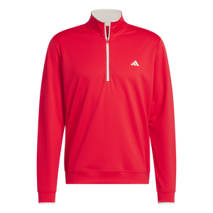 Adidas | JJ1712 | Lightweight Half-Zip Top | Pure Ruby
