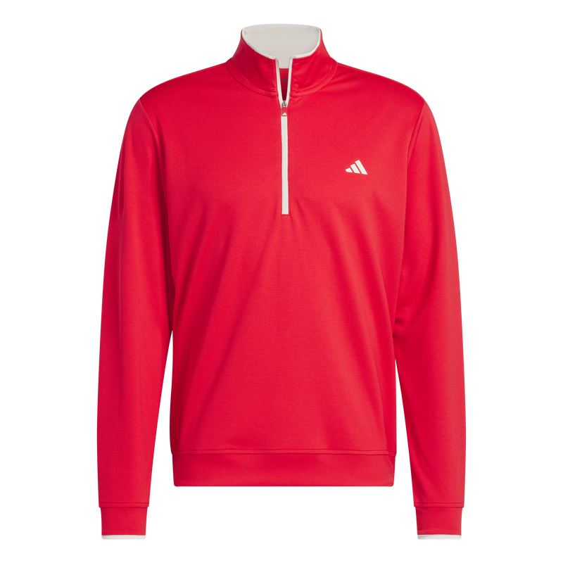 Adidas | JJ1712 | Lightweight Half-Zip Top | Pure Ruby