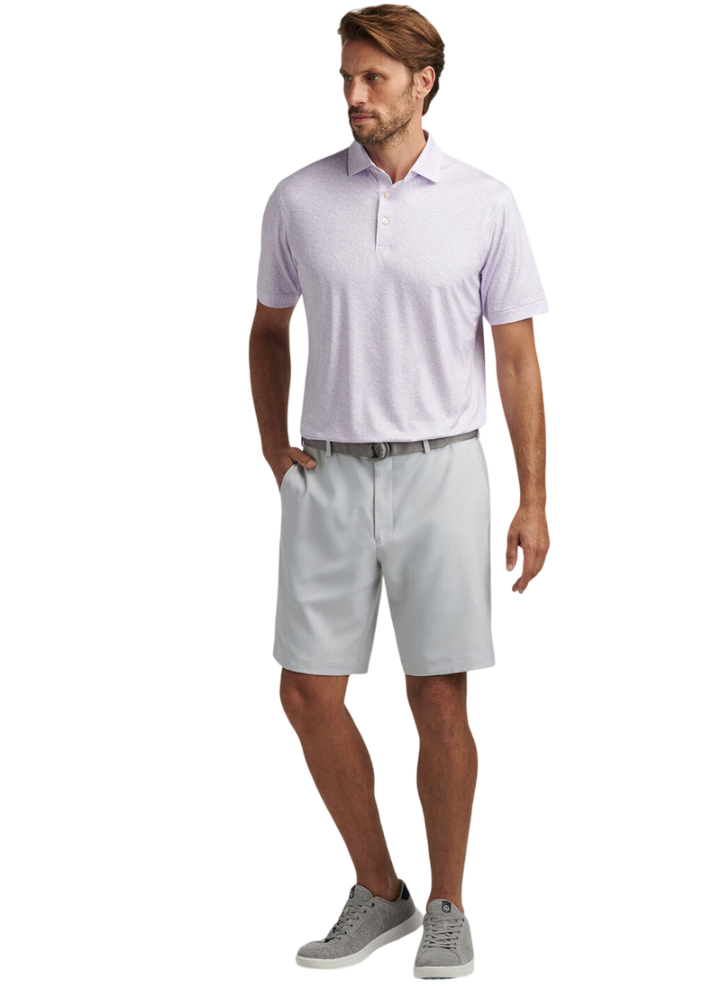 Peter Millar | ME0EB82 | Mens Salem High Drape Perf Short | British Grey