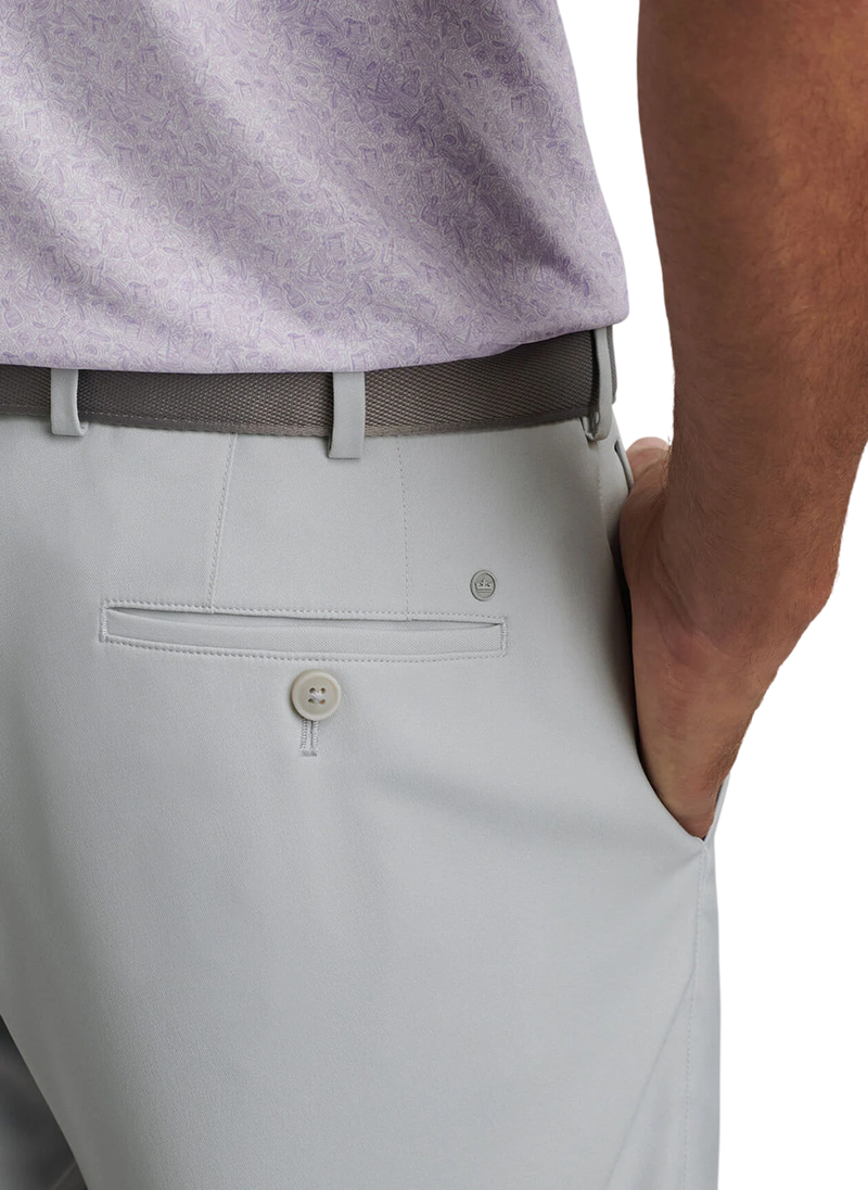 Peter Millar | ME0EB82 | Mens Salem High Drape Perf Short | British Grey