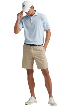 Peter Millar | ME0EB82 | Mens Salem High Drape Perf Short | Khaki