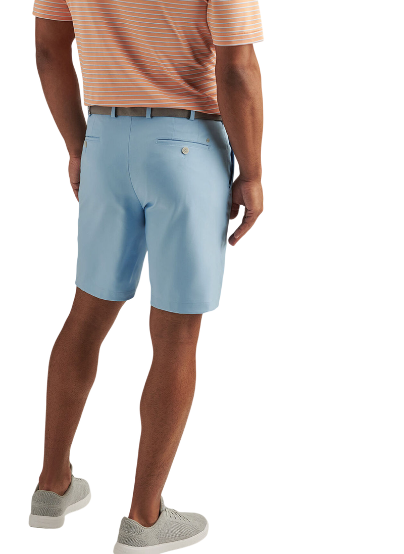 Peter Millar | ME0EB82 | Mens Salem High Drape Perf Short | Cottage Blue
