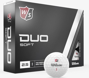 Wilson | DUO Soft 2S | Golf Balls | White