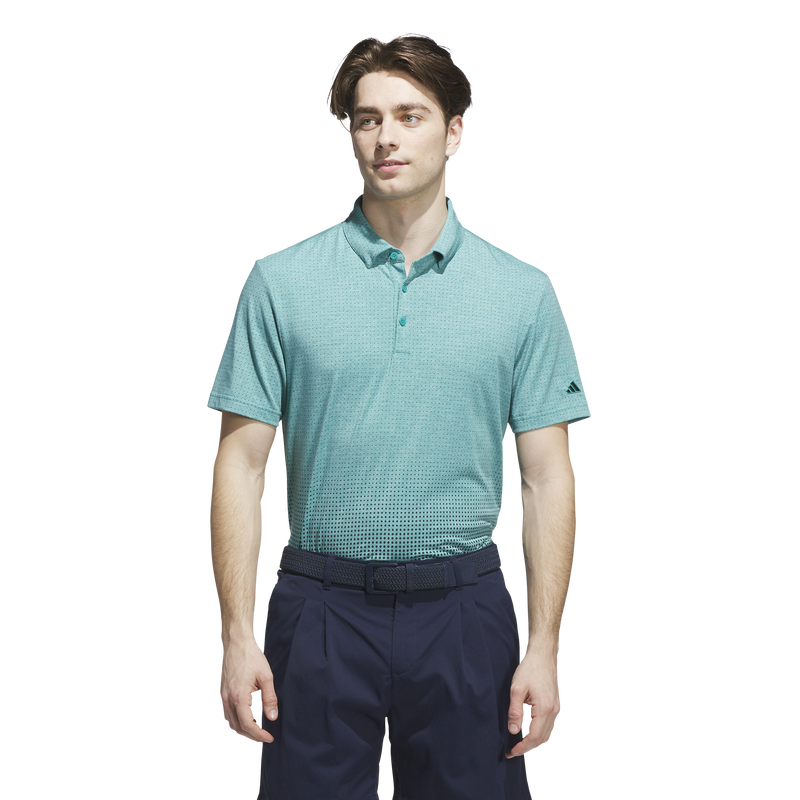 Adidas | JL7901 | Go To Print Polo | Pure Teal