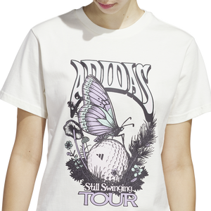 Adidas | JX1752 | Golf Tour Graphic T-Shirt | Off White