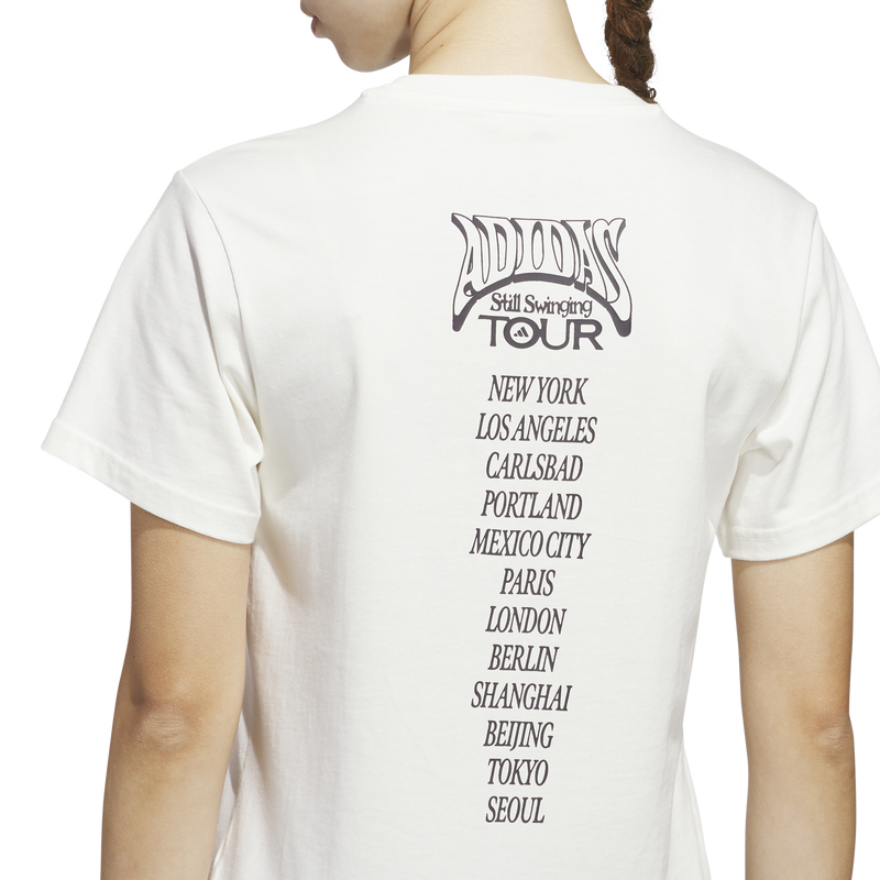 Adidas | JX1752 | Golf Tour Graphic T-Shirt | Off White