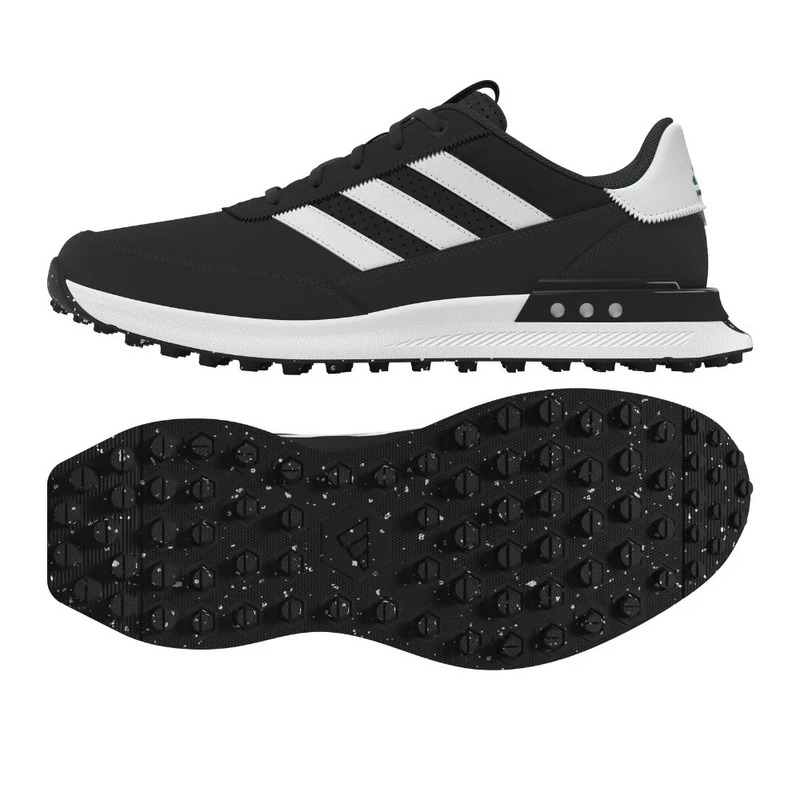 Adidas | JS1892 | S2G SL Leather 24 Shoes | Black / White / Purtea