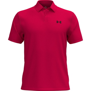 Under Armour | 1390123-713 | T2G Pique Polo-Racer | Red/Black
