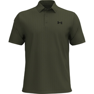 Under Armour | 1378677-390 | Playoff 3.0 Printed Polo-Marine OD | Green / Black / Black