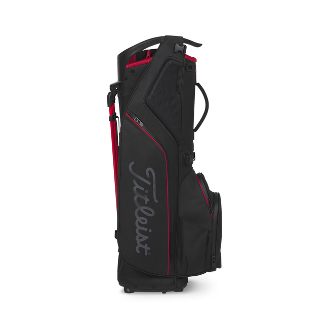 Titleist | TB25SX13-4 | Hybrid 14 StaDry | Black / Red side view