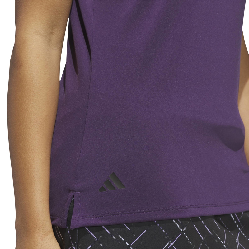 Adidas | JN7580 | Ultimate365 Solid Short Sleeve Polo Shirt | Aurora / Plum