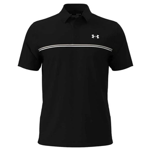 Under Armour | 1378676-007 | Playoff 3.0 Stripe Polo | Black / Summit White / White