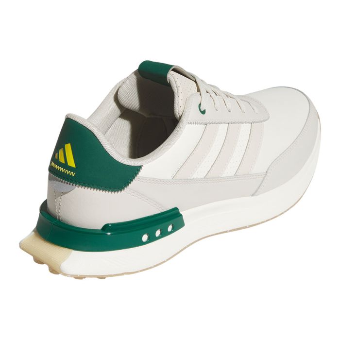 Adidas | IH8522 | S2G SL Leather 24 | White / Green / Yellow  side/ back view