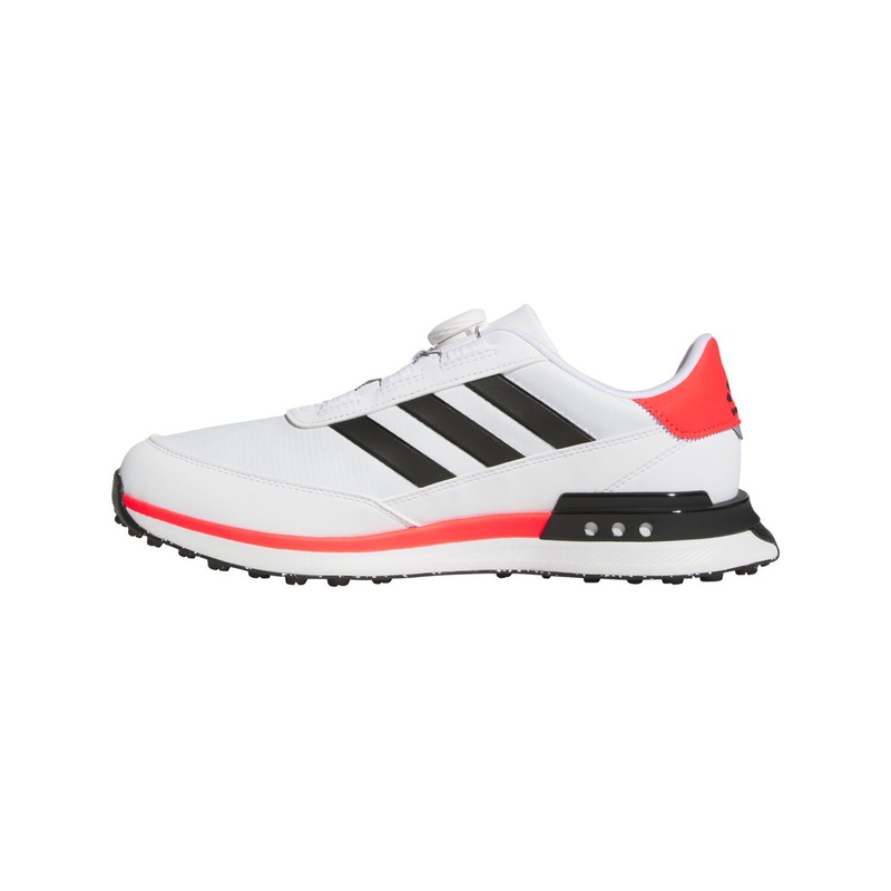 Adidas | JI4033 | S2G SL BOA 24 | White / Light Red / Black side view