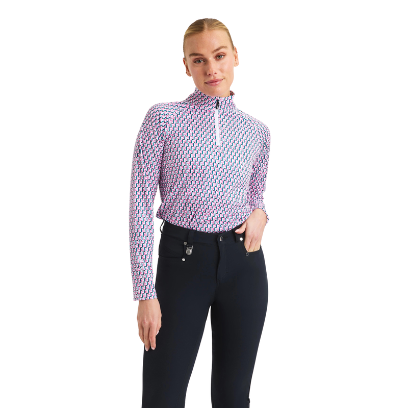 Rohnisch | 111517 | Addy Long Sleeve | Logo Rose