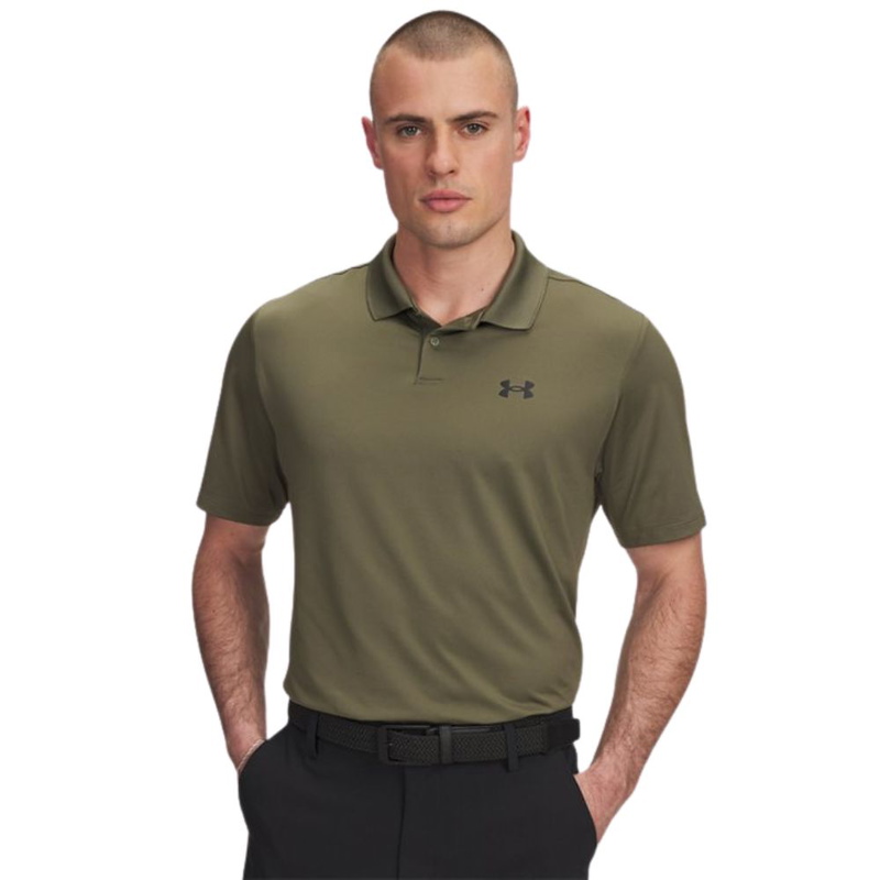 Under Armour | 1377374-390 | Marine OD Green / Black front view