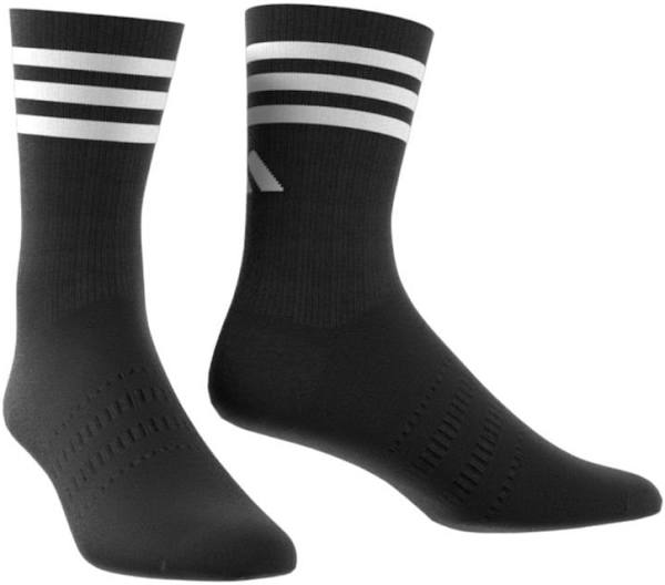 Adidas | Basic Crew Socks | HS5546 | Black White front view