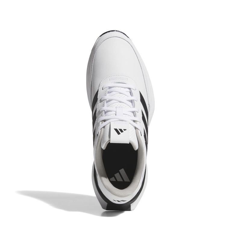 Adidas | JI4034 | S2G 24 Leather Spikeless Golf Shoes | Cloud White / Core Black / Grey Two