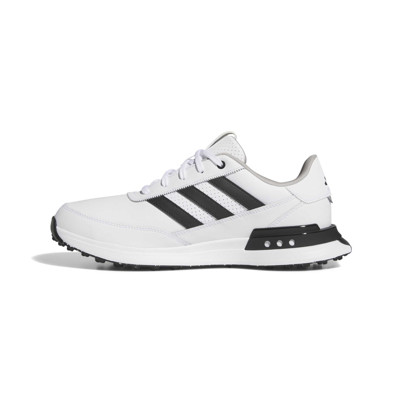 Adidas | JI4034 | S2G 24 Leather Spikeless Golf Shoes | Cloud White / Core Black / Grey Two