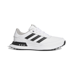 Adidas | JI4034 | S2G 24 Leather Spikeless Golf Shoes | Cloud White / Core Black / Grey Two