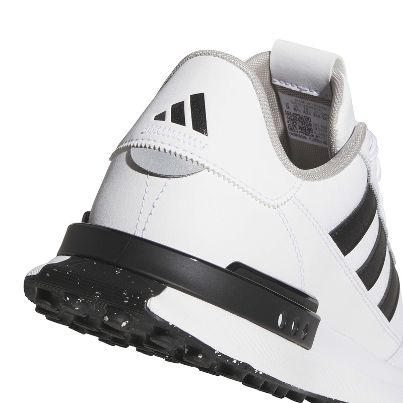 Adidas | JI4034 | S2G 24 Leather Spikeless Golf Shoes | Cloud White / Core Black / Grey Two