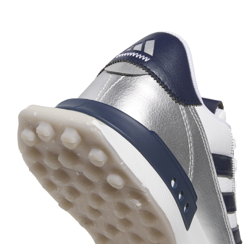 Adidas | JR6952 | S2G 25 Leather Spikeless Golf Shoes | Cloud White / Night Indigo / Grey Two
